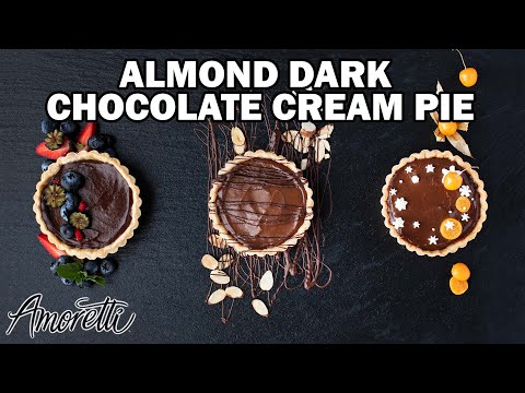 How to Make Cream Pie |  Almond Dark Chocolate Cream Pie Recipe