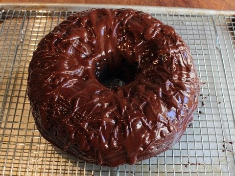 Chocolate Sour Cream Bundt Cake - Easiest Chocolate Cake Recipe Ever!
