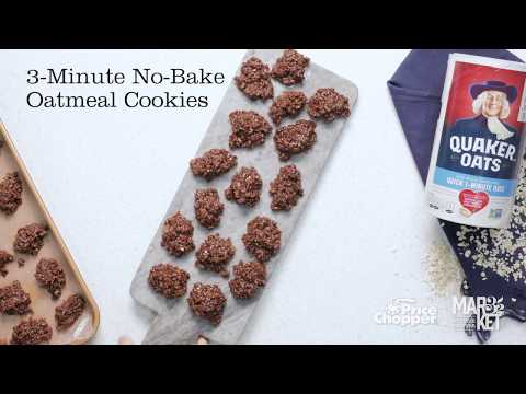 Quaker Oats - 3 Minute No Bake Oatmeal Cookies