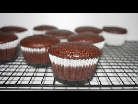 Eggless chocolate cupcakes | Chocolate Cupcake Recipe | Easy chocolate cupcake recipe