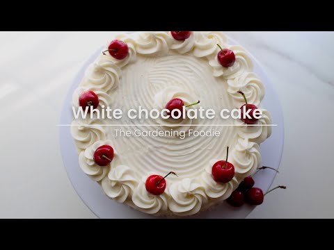 WHITE CHOCOLATE CAKE