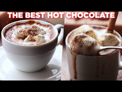 Cafe Style Hot Chocolate Recipe 3 Ways