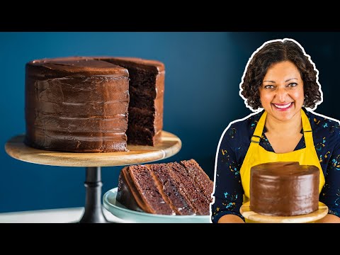 THE ULTIMATE Homemade Chocolate Fudge Cake Recipe (Easy Home Cooking)