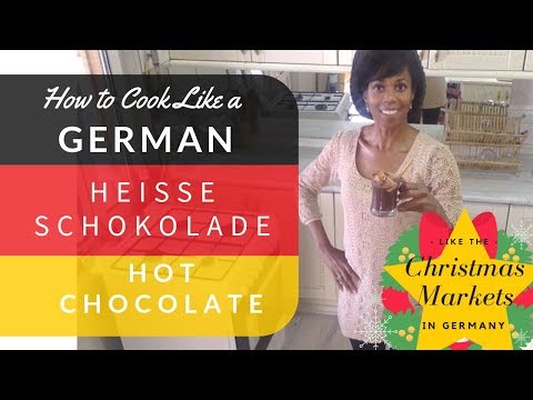 Heiße Schokolade German Hot Chocolate (Made from Scratch)