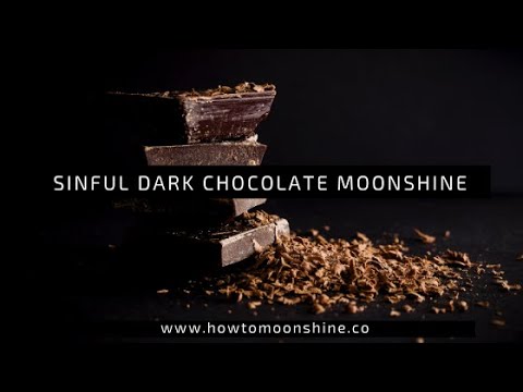 Sinful Dark Chocolate Moonshine *easy to follow recipe*