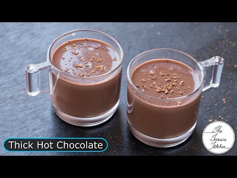 Yummy Hot Chocolate Recipe I Perfect Thick Hot Chocolate Recipe ~ The Terrace Kitchen