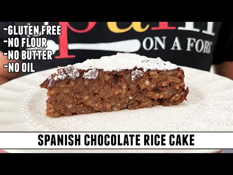 The AMAZING Chocolate Rice Cake | No Flour, No Butter, No Oil, Gluten Free