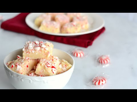 Quick and Easy Peppermint Fudge, Only 4 Ingredients Needed