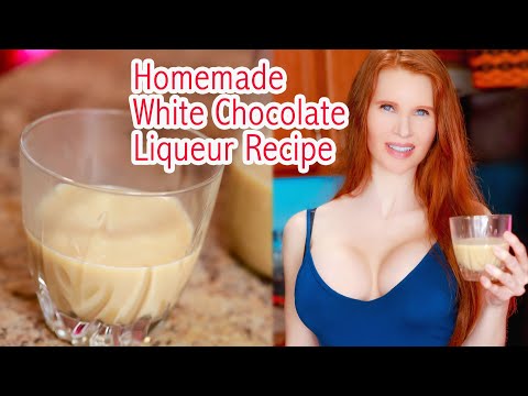 White Chocolate Liqueur Recipe for Cocktails | How to Make Ruby Day Cooking