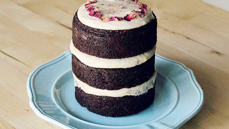 Chocolate Cardamom Cake Recipe