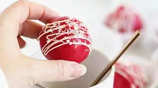 Red Velvet Hot Chocolate Bomb Recipe