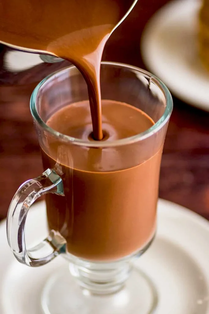 Homemade Thick Hot Chocolate Recipe v |