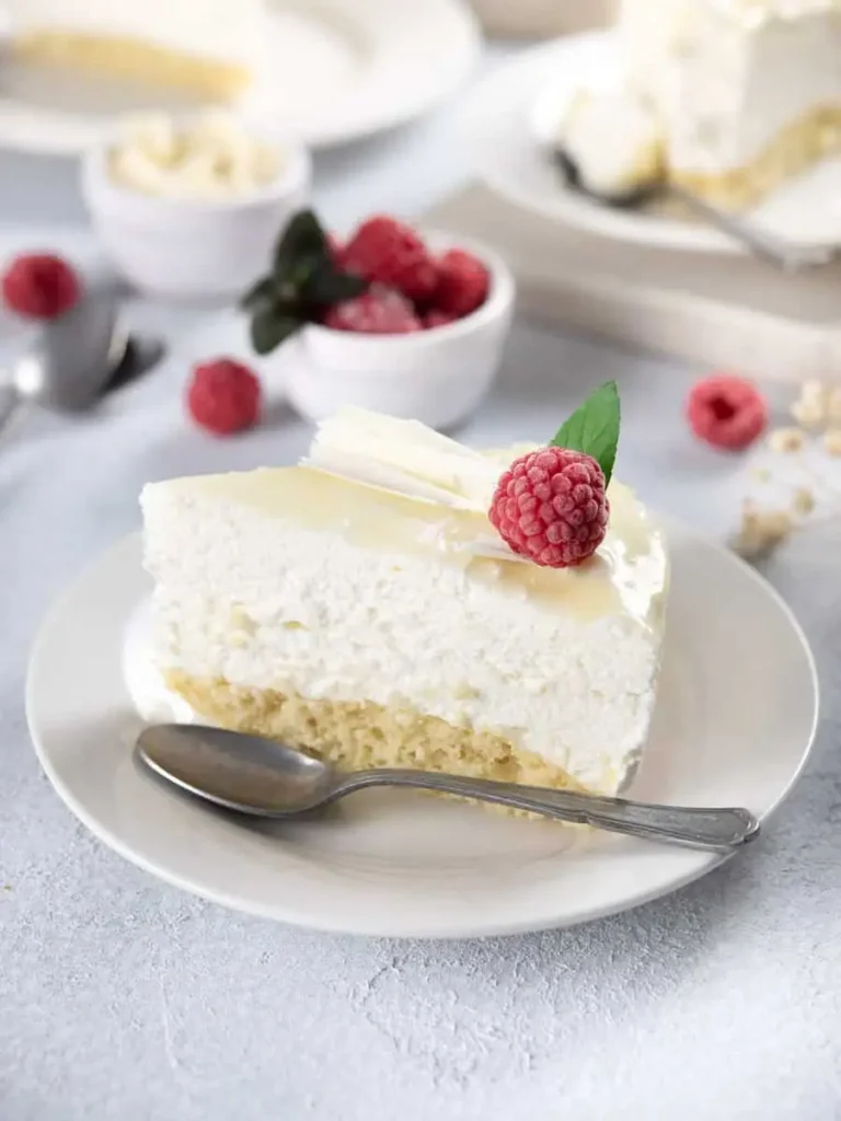 White Chocolate Mousse Cake Recipe |
